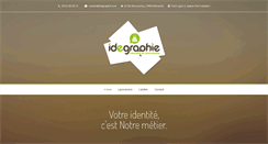 Desktop Screenshot of idegraphie.com